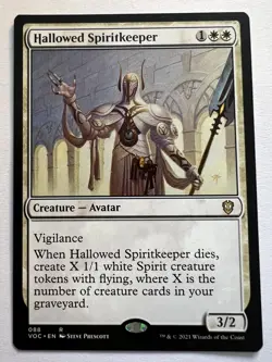 Hallowed Spiritkeeper - MTG Innistrad Crimson Vow: Commander - NM Rare Creature - Image 1