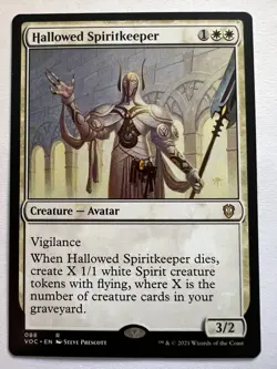 Hallowed Spiritkeeper - MTG Innistrad Crimson Vow: Commander - NM Rare Creature - Image 3