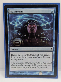 Brainstorm Conspiracy Regular Common NM MTG - Image 1