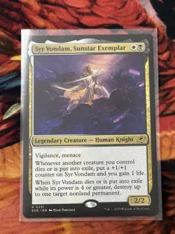 Syr Vondam, Sunstar Exemplar - 231 / English / Near Mint MTG - Image 1