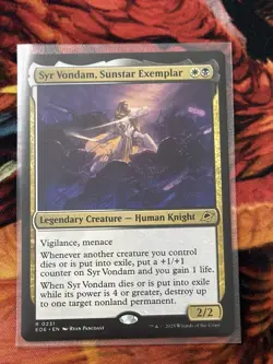 Syr Vondam, Sunstar Exemplar - 231 / English / Near Mint MTG - Image 3