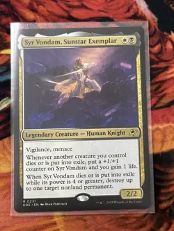 Syr Vondam, Sunstar Exemplar - 231 / English / Near Mint MTG - Image 5