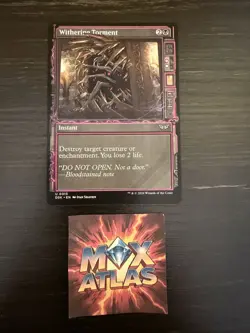 Withering Torment - DSK Duskmourn - Showcase - 313 Uncommon - NM - Image 1