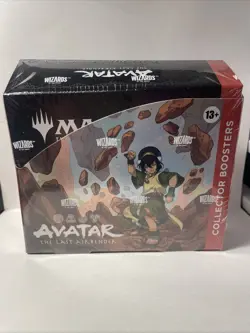 Magic The Gathering Avatar The Last Air Bender Collector Booster Box Sealed - Image 1