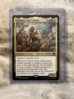 Gishath, Sun's Avatar the Lost Caverns of Ixalan MTG NM+ - Image 1