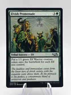 Elvish Promenade 020/062 Duel Decks Anthology Elves vs Goblins EVG MTG LP - Image 1