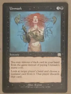 Unmask - Mercadian Masques - Near Mint | MTG - Image 1