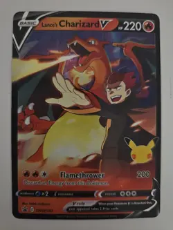 Pokemon TCG Lance's Charizard v SWSH133 Black Star Promo - Image 1