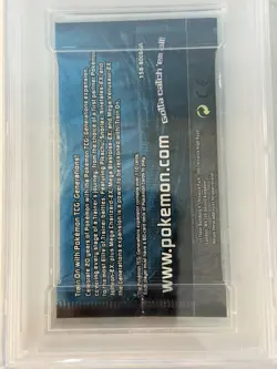 RARE 2016 PSA 10 GENERATIONS Blastoise Booster Foil Pack Pokemon PSA 10 GEM MINT - Image 4