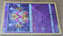 Pokemon TCG Radiant Alakazam Silver Tempest 059/195 Holo Radiant Rare NM - Image 5