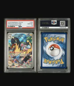 2025 POKEMON JTG EN-JOURNEY TOGETHER ILLUSTRATION RARE IONO'S KILOWATTREL PSA 10 - Image 3