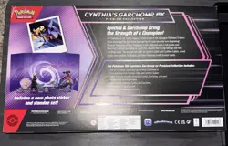 Pokemon TCG: Cynthia’s Garchomp ex Premium Collection box Sealed - Image 2