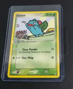 Pokemon 2006 Ivysaur Base Uncommon EX Crystal Guardians 34/100 - Image 1