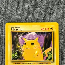 Vintage Pokemon Base Set Pikachu 58/102 Yellow Cheeks NM/LP - Image 3