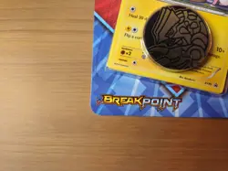 Pokemon XY BREAKpoint Blister Pack - Pikachu XY95 Promo + Groudon Coin - Sealed - Image 2