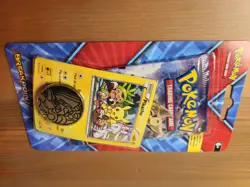 Pokemon XY BREAKpoint Blister Pack - Pikachu XY95 Promo + Groudon Coin - Sealed - Image 4