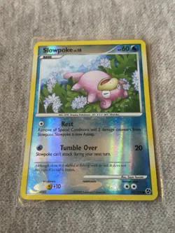 Pokemon TCG Slowpoke 82/106 Great Encounters Reverse Holo Common LP- - Image 1