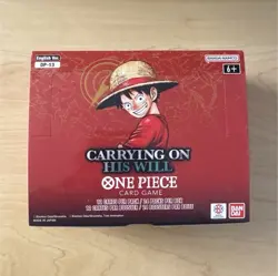 One Piece TCG Carrying On His Will OP-13 Booster Box English Unsealed - Image 1