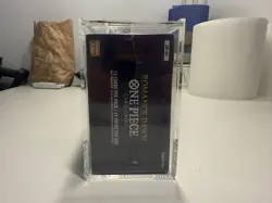 Box One Piece op 01 OP-01 Romance Dawn BLUE BOTTOM FIRST WAVE eng+ Acrylic Case - Image 3