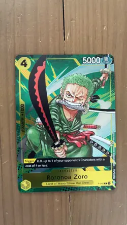 One Piece TCG | Roronoa Zoro (Event Pack Vol. 3) Promo Foil P-042 | ENGLISH - Image 1