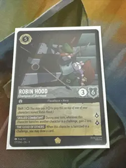 Robin Hood - Captain of Sherwood 177/204 Fabled Foil Legendary Disney Lorcana - Image 1