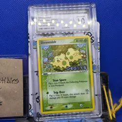 Pokemon TCG Shroomish EX Deoxys Card 72/107 Reverse Holo Stamped mp-lp - Image 2