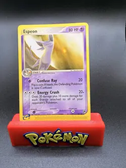 Espeon 16/100 Non holo Card Vintage Pokemon TCG 2004 Sandstorm LP - Image 1