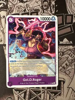 Gol.D.Roger (Store Tournament 2025 Vol. 4) P-107 One Piece Promotion Cards... - Image 1