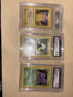 Vintage Graded Pokemon Card Lot CGC/BGS - Image 1