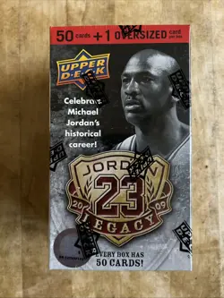 Upper Deck Michael Jordan 2009/10 Legacy Box Set Trading Cards Mj - New, Sealed! - Image 1