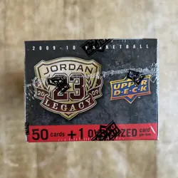 Upper Deck Michael Jordan 2009/10 Legacy Box Set Trading Cards Mj - New, Sealed! - Image 5