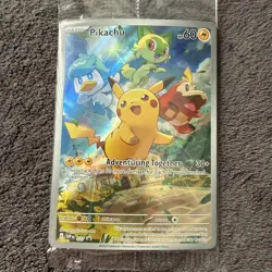 Pikachu 027 Sv: Scarlet & Violet Promo Cards Holo (SEALED) - Image 2