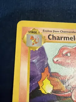Charmeleon Base Set Shadowless #24/102 WOTC Vintage 1999 Pokemon Card - Image 2