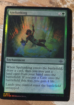 MTG Spelunking Lost Caverns of Ixalan NM FOIL - Image 1