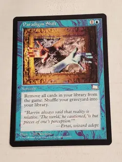 MTG Paradigm Shift (Weatherlight/Blue/R) - BGM - Image 1