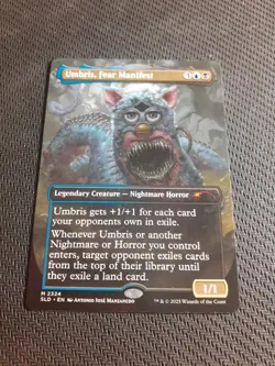 MTG Umbris, Fear Manifest Secret Lair x Furby 2324 NM - Image 1