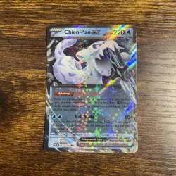 Chien-Pao Ex #61 Pokemon Card Paldea Evolved 061/193 NM Double Rare Holo TCG - Image 1