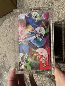 Pokemon Phantasmal Flames Booster Box New Sealed - With acrylic case - Image 3