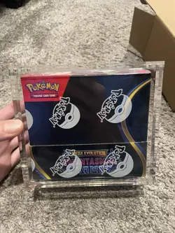 Pokemon Phantasmal Flames Booster Box New Sealed - With acrylic case - Image 4