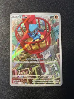 Riolu 010 - Pokemon TCG Mega Evolutions - Black Star Promo - NM - Image 1