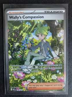 Wally's Compassion 186/132 Special Illustration Rare - Pokemon ME01 MEG - Image 1