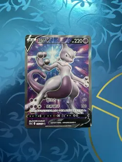 Pokemon TCG S-Chinese Card CS5aC-135 Sword & Shield Mewtwo V SR Ultra Rare - Image 1