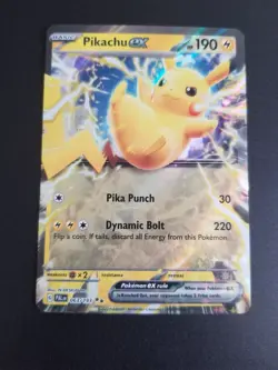 Pikachu Ex 63/193 Pokemon Paldea Evolved Double Rare Holo - Image 1