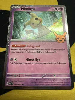 Pokemon Mimikyu - (Cosmos Holo) 037/091 Trick or Trade 2024 Holo - Image 1
