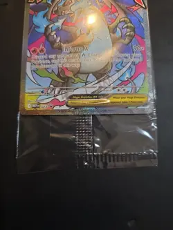 Sealed Pokemon Mega Charizard X ex 023 Me: Mega Evolution Promo Holo - Image 3