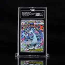 2025 Pokemon Phantasmal Flames Mega Charizard X EX Black Star Promo TAG 10 (951) - Image 1