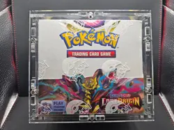 Pokemon Sword & Shield Lost Origin Booster Sealed Box - 36 Packs In Acrylic 820650860553 - Image 1