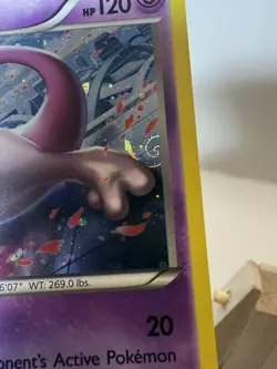 Pokemon TCG Mewtwo XY101 XY Holo w/ Holo Swirl Rare - Image 2