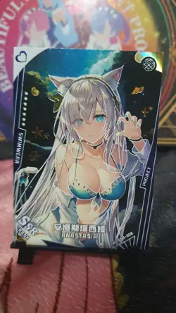 Goddess Story BEAUTIFUL ELEGANT SSR ANASTASIA FATE/GRAND ORDER ANIME WAIFU CARD - Image 1