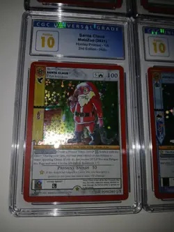 METAZOO 2021 CGC 10 PRISTINE HOLO LOT FOUR X4 CARDS HOLIDAY PROMOS 2ND EDITION - Image 4